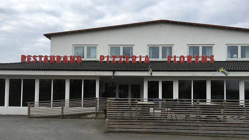 Utsidan av Restaurang pizzeria florens 